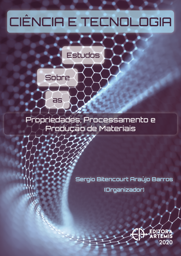 capa do ebook Ciência e Tecnologia: Estudos sobre as Propriedades, Processamento  e Produção de Materiais